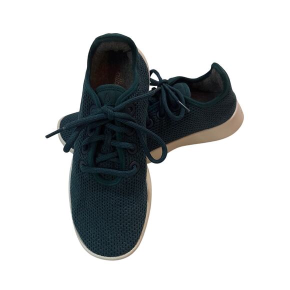 Allbirds Women’s Tree Runners – Dark Emerald Green – Size W8 - Picture 1 of 15